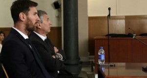 Messi declara en España, busca evitar la cárcel